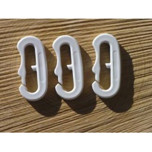 Moschettone di sicurezza in plastica