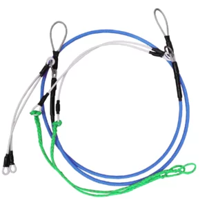 Linea allenamento Sleddog Team Section Axaeco linea di traino in acciaio per mushing